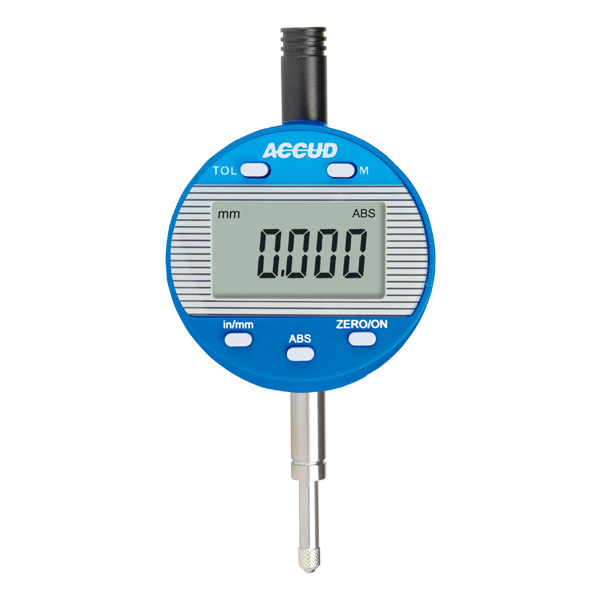 RELOJ COMPARADOR DIGITAL 12.7mm/0.5´ 0.01mm/0.0005" ACCUD - Reloj Comparador Digital